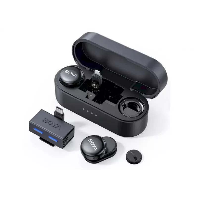 BOYA BOYALINK 3-01 Wireless Mikrofon 2,4GHz / Type-C / Lightning