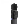 BOYA BY-V4 Drahtloses Mikrofonsystem 2,4GHz mit 4 Sendern und 1 Empfänger (3,5mm Anschluss) Schwarz