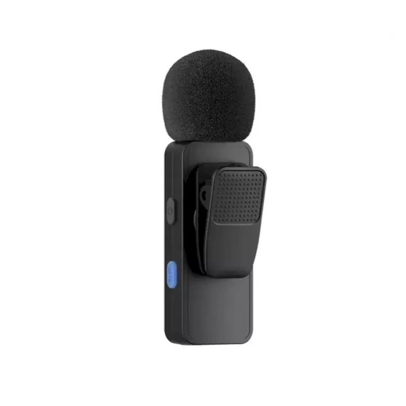 BOYA BY-V4 Drahtloses Mikrofonsystem 2,4GHz mit 4 Sendern und 1 Empfänger (3,5mm Anschluss) Schwarz