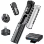 BOYA Magic-02 schnurloses Mikrofon-Headset 2,4GHz USB-C/Lightning/3,5mm Schwarz