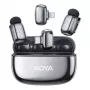 Boya mini 2-01 Funkmikrofon Lightning/USB-C, Mondsilber (BOYA mini 2-01-Space Gray)