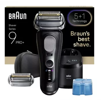 Braun Series 9 9660cc Elektrorasierer mit Ersatzscherkopf
