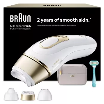 Braun Silk-expert 80851324 Lichthaarentferner Intense Pulsed Light (IPL) Weiß, Gelb