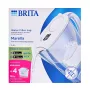 Brita Marella+ Wasserfilterkanne mit 4 Maxtra Pro Kartuschen, 2,4 L, Weiß