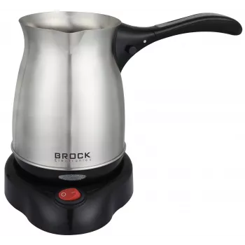 Brock ECP 105 Türkische Kaffeemaschine, Schwarz/Stahl