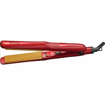 Brock HC 2001 RD Keramik-Haarcrimper 25 W, Rot