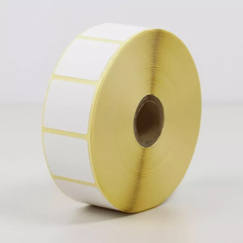 Brother BDH1J030035120 Thermodirekt-Etiketten, 35 x 30 mm, Schachtel mit 12 Rollen