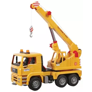 Bruder MAN TGS Müllwagen 1:16 Gelb 02754