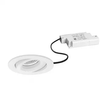 Brumberg 39378173 LED Spotlight Set BB34 Round White 830 Phase 7W 230V Swiveling