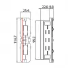 Brumberg 87114080 Elektrischer Verbinder Schwarz
