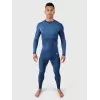 Brunotti Grenoble Herren-Thermoleggings - Slim Fit, 92% Polyester, Dunkelblau, Größe S