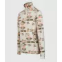 Brunotti Damen Misma-Print Fleecejacke - Arctic Desert Flower, Größe M