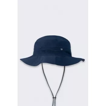 Buff Explorer Booney Hut - Solid Navy S/M