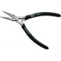 C.K Tools T3772 Spitzzange gerade Backen 120 mm spiegelpoliert Box Joint Präzisionsschneiden