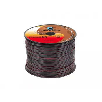 CABLETECH Lautsprecherkabel 0,75mm Schwarz