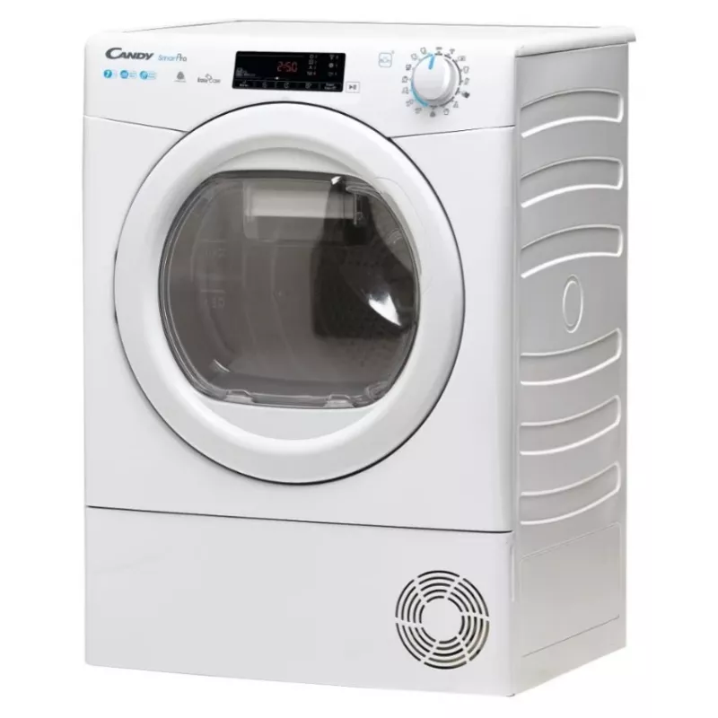 Candy CSOE H7A2TE-S Freistehender Wärmepumpentrockner, 7 kg, A++, Wi-Fi, Weiß