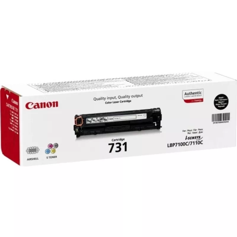 Canon CRG 731 (6272B002) Tonerpatrone, Schwarz