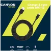 CANYON MFI-12 USB-A to Lightning Kabel 2m Weiß