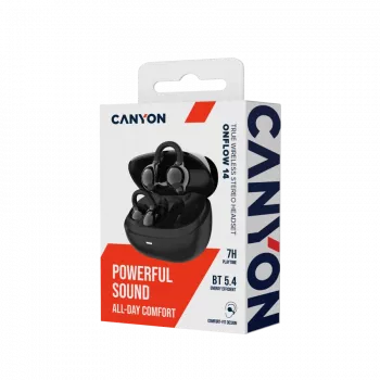 CANYON OWS Ear Clips Headset OnFlow 14 Schwarz