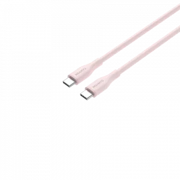 CANYON USB-C-auf-USB-C-Kabel 60W 1m Silikon Pink Sand