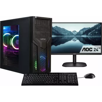 CAPTIVA Power Starter R80-012 TFT-Bundle AMD Ryzen™ 7 16 GB DDR4-SDRAM 500 GB SSD