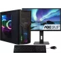 CAPTIVA Power Starter R80-034 TFT Bundle, AMD Ryzen 5, 32GB DDR4, 1TB SSD