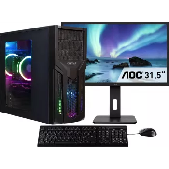 CAPTIVA Power Starter R80-039 TFT Bundle, AMD Ryzen 7, 32GB DDR4, 1TB SSD