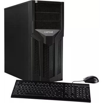 CAPTIVA Workstation I75-756 Desktop-PC, Intel Core i7, 32GB DDR4, 1TB SSD, Windows 11 Pro