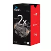 Cardo FRC2X103 Motorcycle Bluetooth Intercom 2 Channels 800 m Black