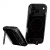 CARE by PanzerGlass Kickstand-Hülle Smokey Black MagSafe für iPhone 17 Pro