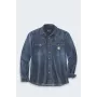 Carhartt Montana Denim Relaxed Long-Sleeve Wyatt Shirt für Herren