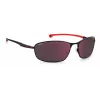 Carrera Ducati Herren-Sonnenbrille CARDUC006SOIT - Schwarzer Rahmen, graue Gläser, 64/17/130 mm