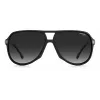 CARRERA Unisex Sonnenbrille 1045-S-003-WJ Pilot Square Frame Schwarz Grau Gradient UV400
