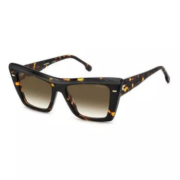 CARRERA Damen-Sonnenbrille CARRERA306S8 - Schwarzer Rahmen, Grauverlauf-Glas, 54/17/140 mm