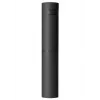 Casall 533019021 Yogamatte aus Naturkautschuk Schwarz 183x61x0,4 cm