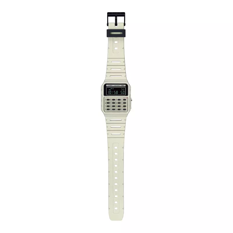 CASIO CA-53WB-8BEF Unisex Digitaluhr mit Taschenrechner, Grau Resin