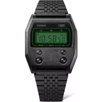 CASIO Damen A1100B-1EF Digitaluhr Edelstahl 35mm