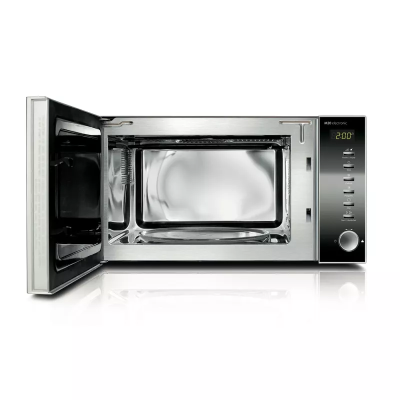 CASO M 20 Freistehende Mikrowelle 800 W 20 L Edelstahl