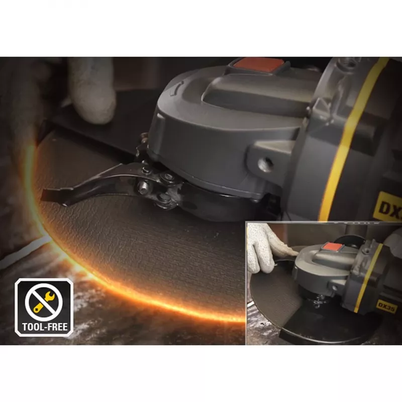 CATERPILLAR Kabelgebundener Winkelschleifer CAT DX35 125mm 950W