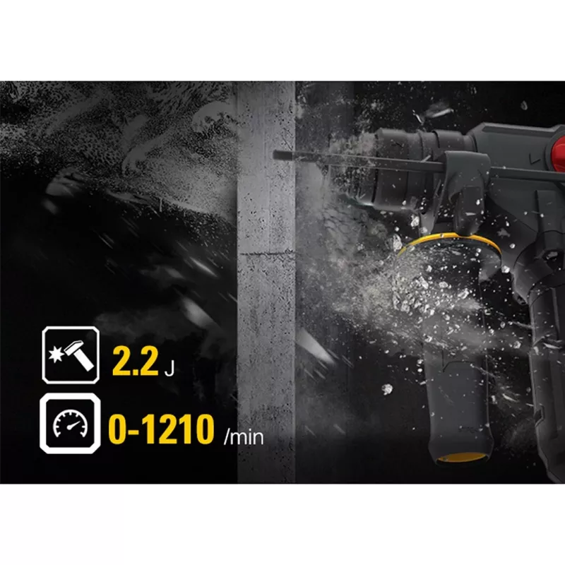 Caterpillar DX21B SDS-Plus Bohrhammer (Gerät ohne Akku und Ladegerät) 18V bürstenlos