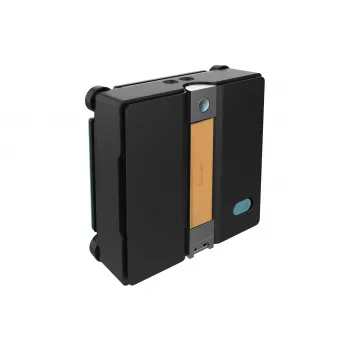 Cecotec Conga Windroid W50 Double Spray Fensterreinigungsroboter, kabelgebunden, Schwarz