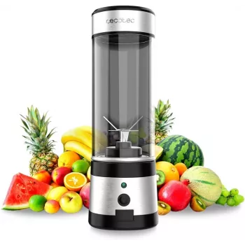 Cecotec Smoothie Blender WanderlustMix USB tragbar 126 W 0,4 L Eiszerkleinerung Inox