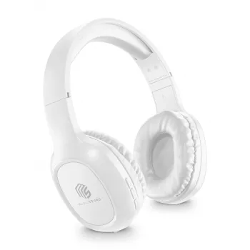Cellularline Music & Sound Bluetooth Headphone BASIC Weiß - On-Ear-Kopfhörer mit Mikrofon