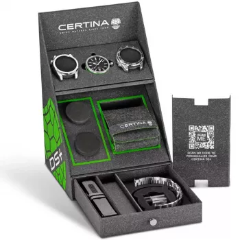 CERTINA DS Action Diver Automatic 43mm schwarzes Zifferblatt NATO-Armband C041407190510