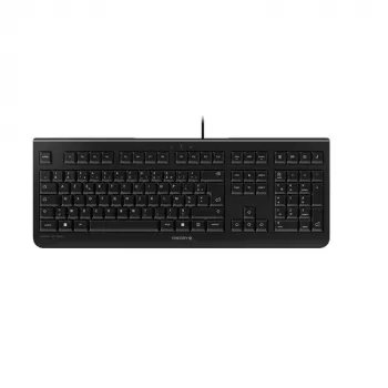 CHERRY KC 6000 SLIM Schwarz Kabelgebundene Tastatur, Französisches AZERTY-Layout, USB