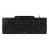 CHERRY Smart Board 1150 Mechanische Tastatur mit Smart Card Reader, Französisches AZERTY, Schwarz, Kabelgebundenes USB