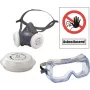 Cimco Asbest-Set Comfort Halbmaske mit 6x P3 Filtern 145090