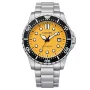 CITIZEN Herren-Automatikuhr NJ0170-83X 43mm Edelstahl grünes Zifferblatt