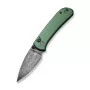 CIVIVI Qubit Damascus Aluminiumgrün Messer