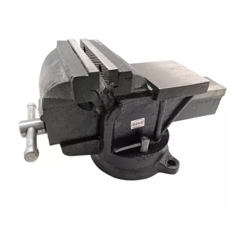 Schraubstock mit Amboss VG135 100 mm Werkbank-Schraubstock mit 360° Drehteller